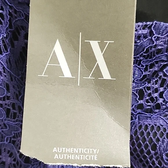 NWT Armani Exchange Sleeveless Blouse - Picture 6 of 7